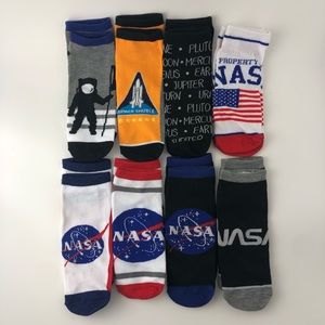 NASA Space Low Cut Sock Bundle